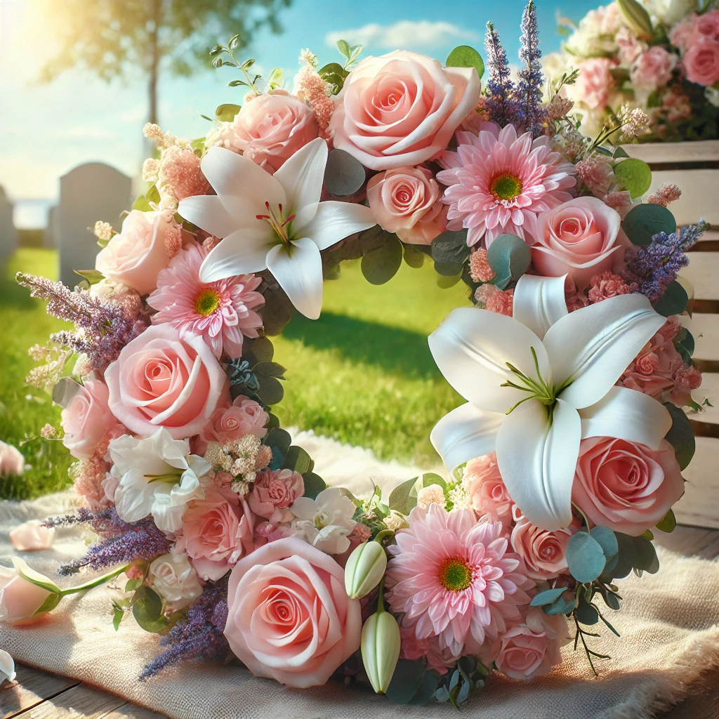 A Beleza e o Significado das Coroas de Flores em Homenagens