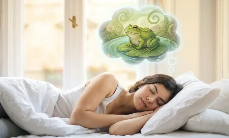 Sonhar com Sapo