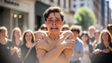 Sonhar Que Está Nu em Público