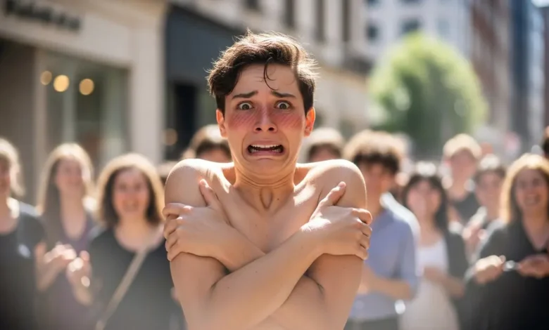 Sonhar Que Está Nu em Público