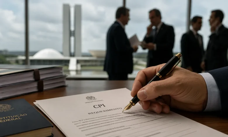 Flávio Bolsonaro e deputados do PT cobram CPI do Master